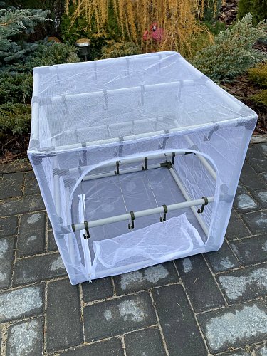 Сушилка для рыбы два яруса белая