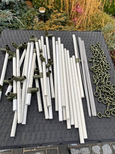 Сушилка для рыбы четыре яруса черная