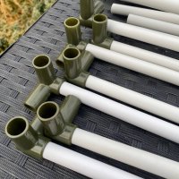 Каркас для сушилки пластиковый три яруса