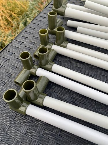 Каркас для сушилки пластиковый три яруса