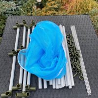 Сушилка для рыбы два яруса голубая