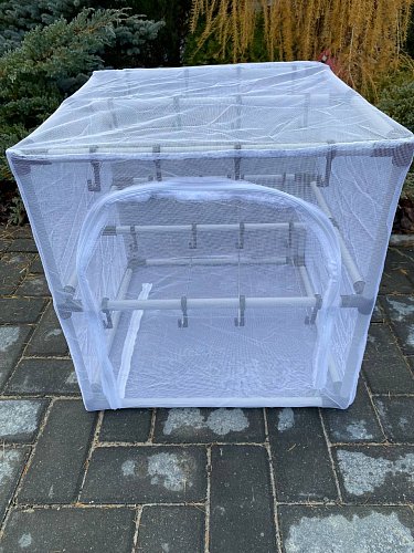 Сушилка для рыбы два яруса белая