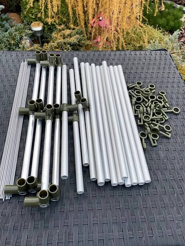 Каркас для сушилки алюминиевый два яруса