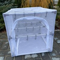 Сушилка для рыбы два яруса белая