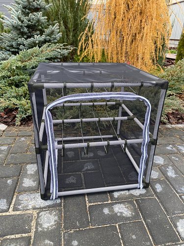 Сетка для сушилки два яруса черная