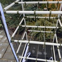 Сушилка для рыбы четыре яруса черная