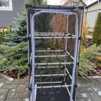 Сушилка для рыбы четыре яруса черная