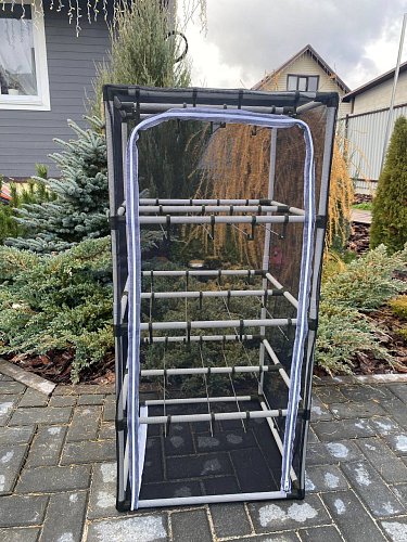 Сушилка для рыбы четыре яруса черная