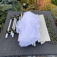 Сушилка для рыбы два яруса белая