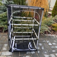 Сушилка для рыбы три яруса черная