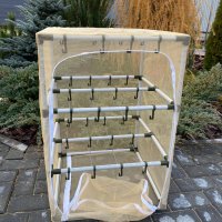 Сушилка для рыбы три яруса песочная