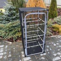 Сушилка для рыбы четыре яруса черная