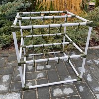 Сушилка для рыбы два яруса голубая