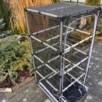 Сушилка для рыбы четыре яруса черная