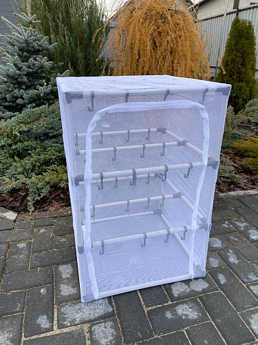 Сетка для сушилки три яруса белая