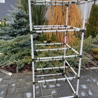 Сушилка для рыбы четыре яруса черная