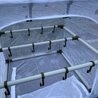 Сушилка для рыбы два яруса белая