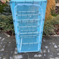 Сушилка для рыбы четыре яруса голубая