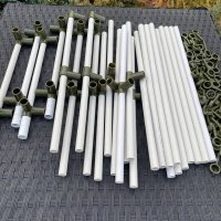 Сушилка для рыбы три яруса песочная