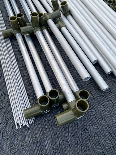 Каркас для сушилки алюминиевый два яруса