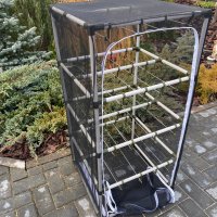 Сушилка для рыбы четыре яруса черная