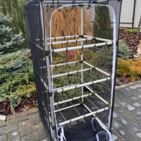 Сушилка для рыбы четыре яруса черная