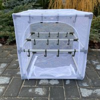 Сушилка для рыбы два яруса белая