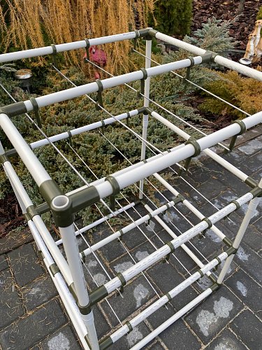 Сушилка для рыбы три яруса песочная