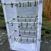 Сушилка для рыбы четыре яруса белая