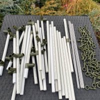 Сушилка для рыбы три яруса белая