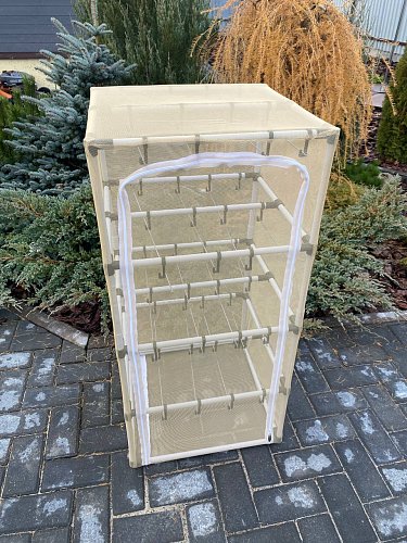 Сушилка для рыбы четыре яруса песочная