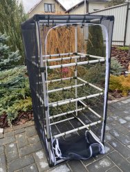 Сушилка для рыбы четыре яруса черная Сушилка для рыбы четыре яруса черная