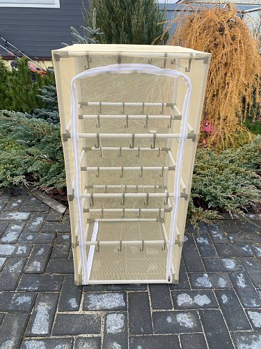 Сушилка для рыбы четыре яруса песочная