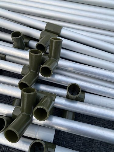 Каркас для сушилки алюминиевый три яруса