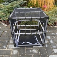 Сушилка для рыбы два яруса черная