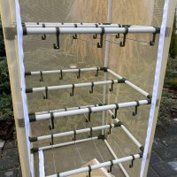 Сушилка для рыбы четыре яруса песочная