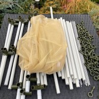 Сушилка для рыбы четыре яруса песочная