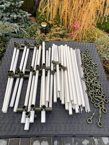 Сушилка для рыбы четыре яруса песочная