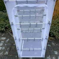 Сушилка для рыбы четыре яруса белая