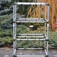 Каркас для сушилки алюминиевый три яруса