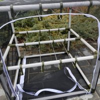 Сушилка для рыбы два яруса черная