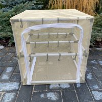 Сушилка для рыбы два яруса песочная