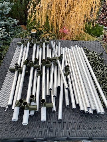 Каркас для сушилки алюминиевый три яруса