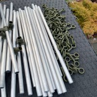 Каркас для сушилки алюминиевый три яруса