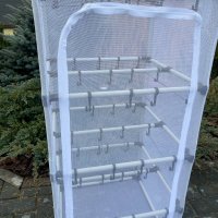 Сушилка для рыбы четыре яруса белая