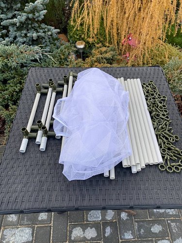 Сушилка для рыбы четыре яруса белая