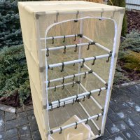 Сушилка для рыбы четыре яруса песочная